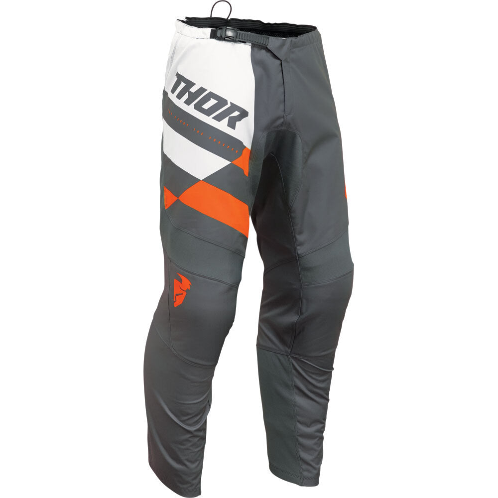 Thor 2025 Sector Checker Charcoal/Orange Pants