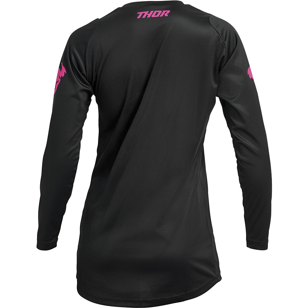 Thor: Womens Sector Minimal Jersey - Black/Pink