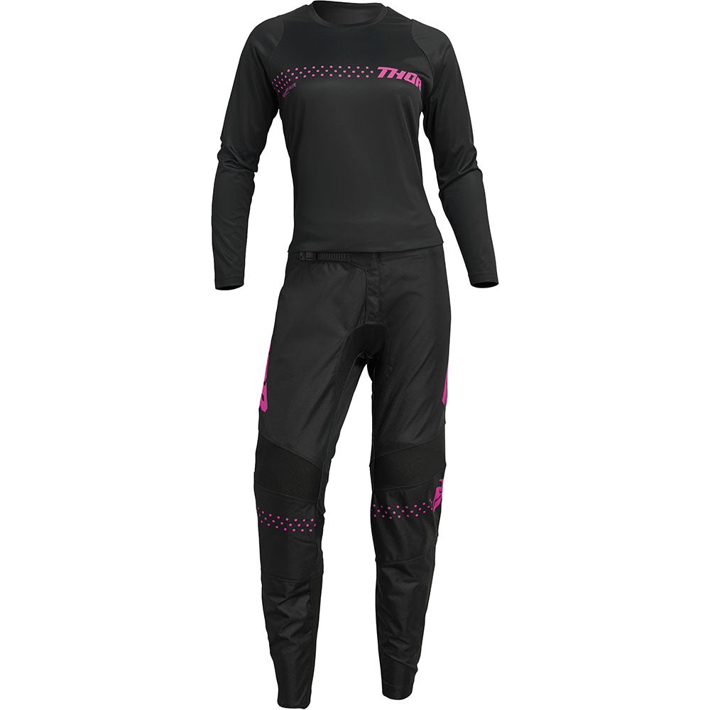 Thor: Womens Sector Minimal Jersey - Black/Pink