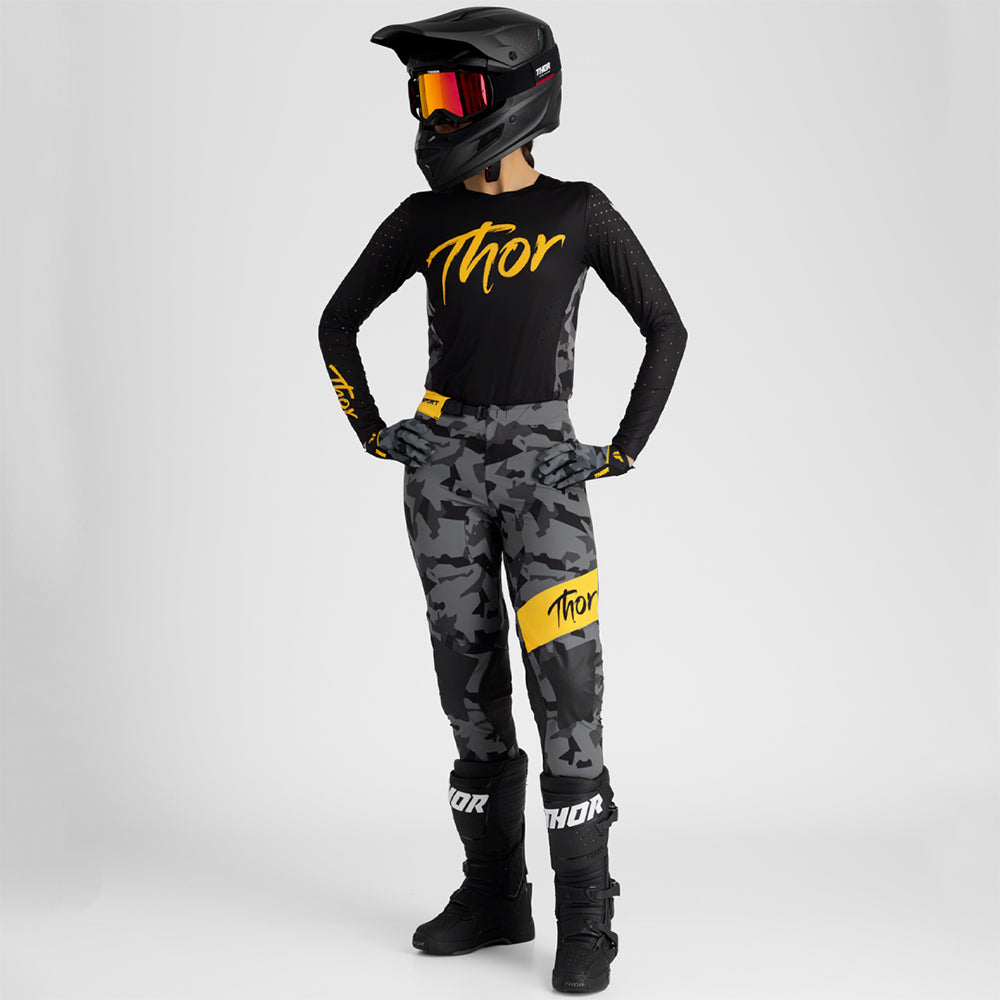 Thor: Womens Sportmode Shadow Jersey - Black