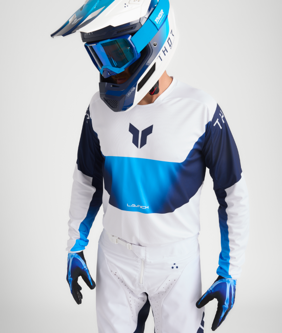 Thor: Mens Launchmode Storm Jersey - White