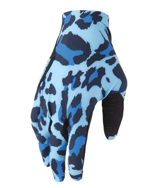 Thor Sportmode Cheetah Gloves - Blue/Midnight