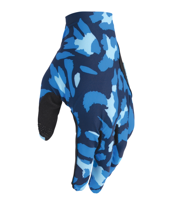 Thor Sportmode Cheetah Gloves - Blue/Midnight